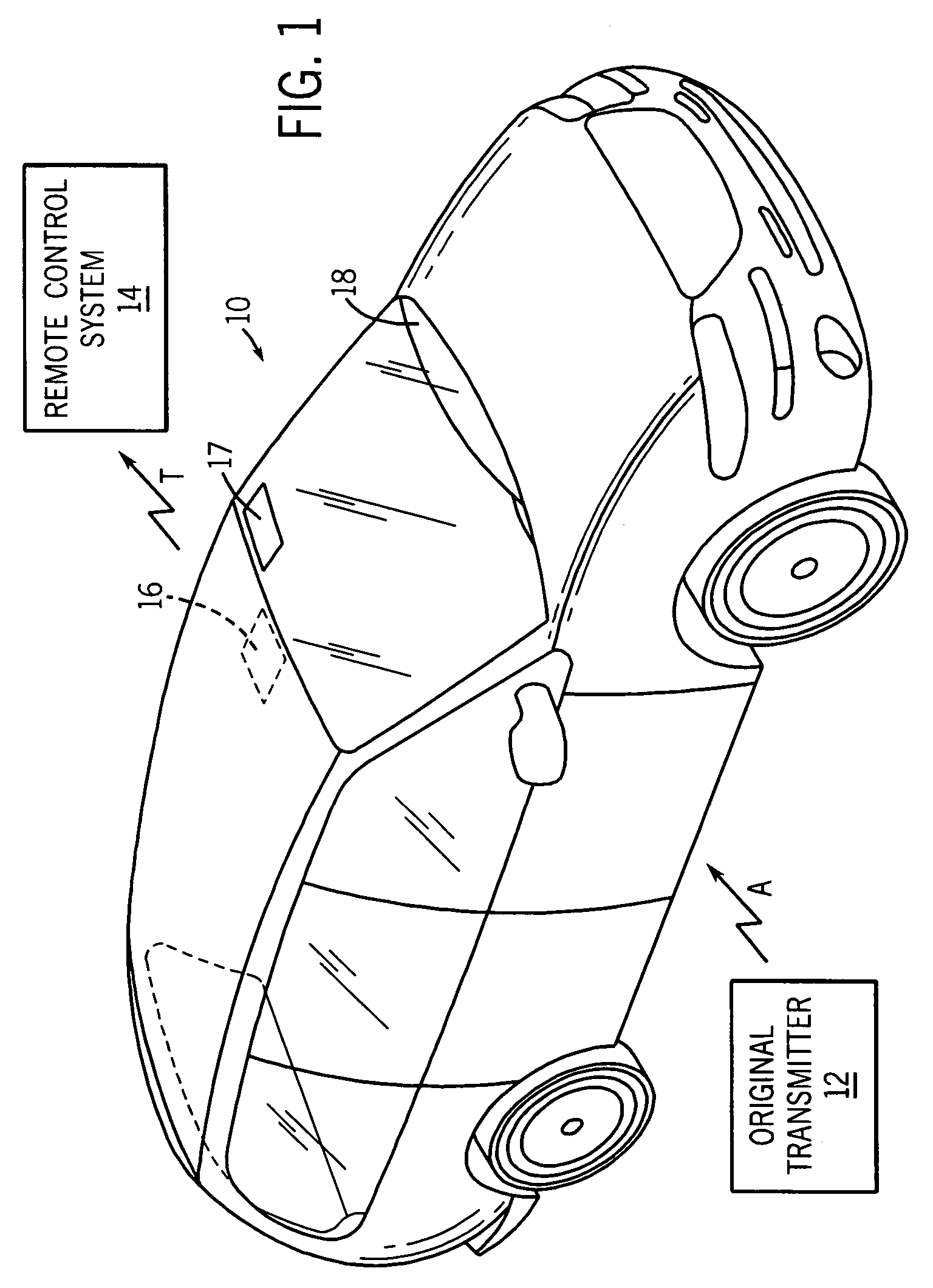 System and method for training a trainable transmitter and a remote control system receiver