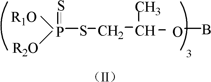 Preparation and application of dialkyl dithiophosphate hydroxyl derivative and boric acid ester thereof