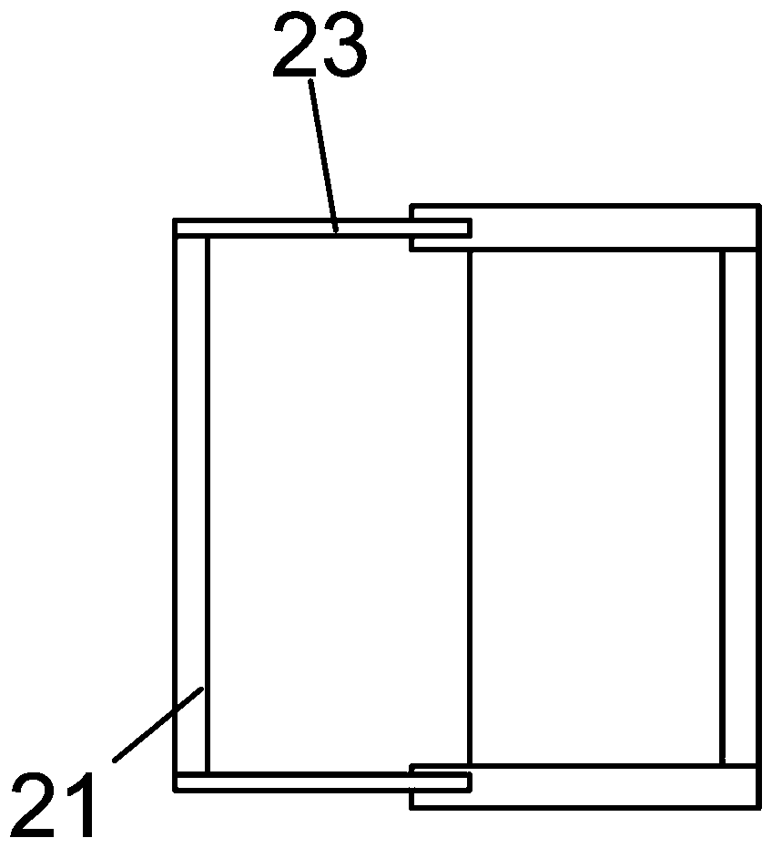 A device for inserting drainage boards in soft soil foundation reinforcement equipment