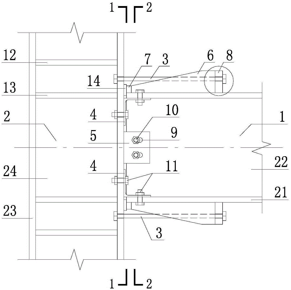 High energy dissipation self-resetting beam-column joint and methods based on shape memory alloy screws