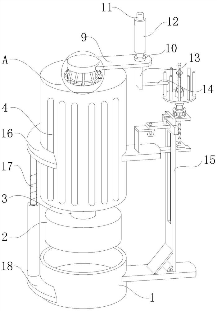 Manual medicine grinding equipment for pharmacy department