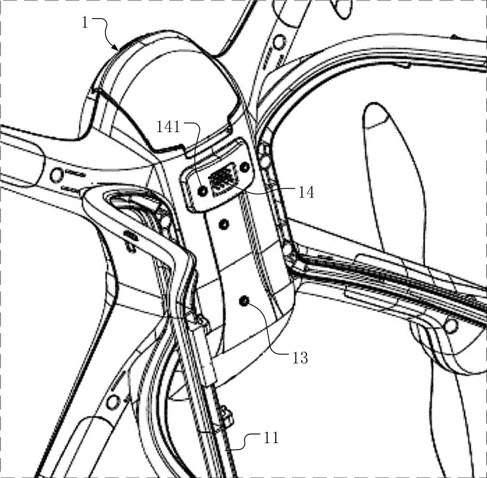 Unmanned aerial vehicle chemical sprinkling device