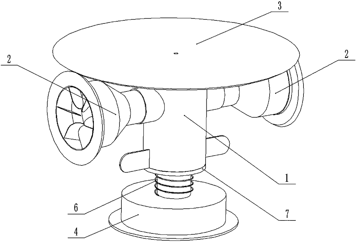 Gas pollution monitoring instrument