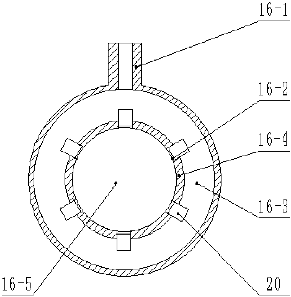 Cable washing device