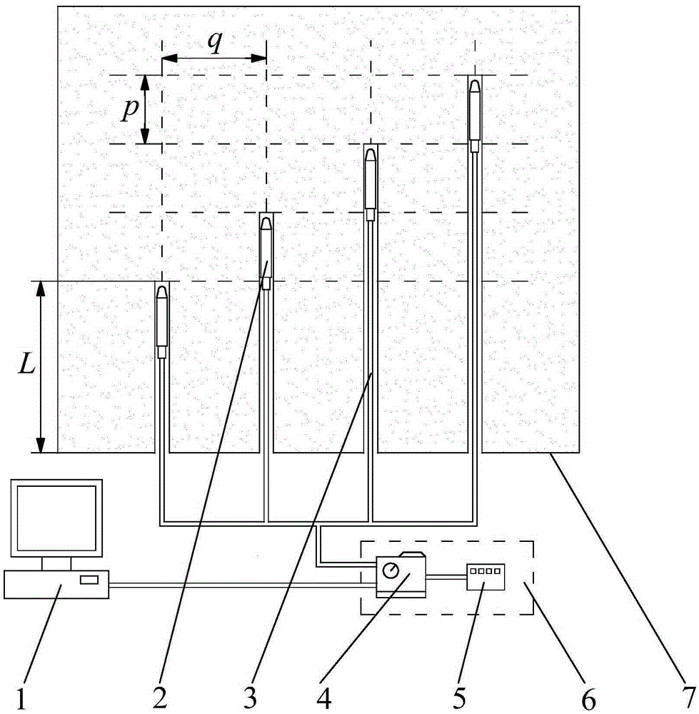 Laboratory method for rapid determination of coal body permeability in front of underground working face of coal mine