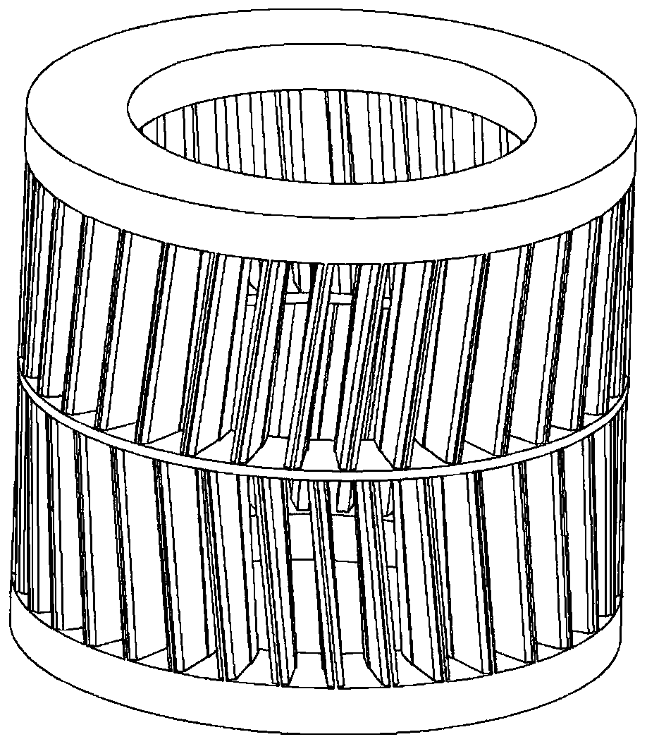 Design method for double-skewed-slot rotor structure in few-slot near-slot fit