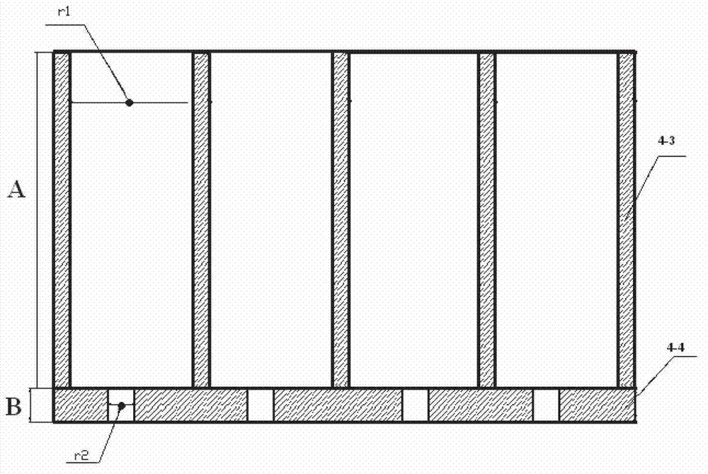 Test method for hydraulics size of shear flow polymer and test device thereof