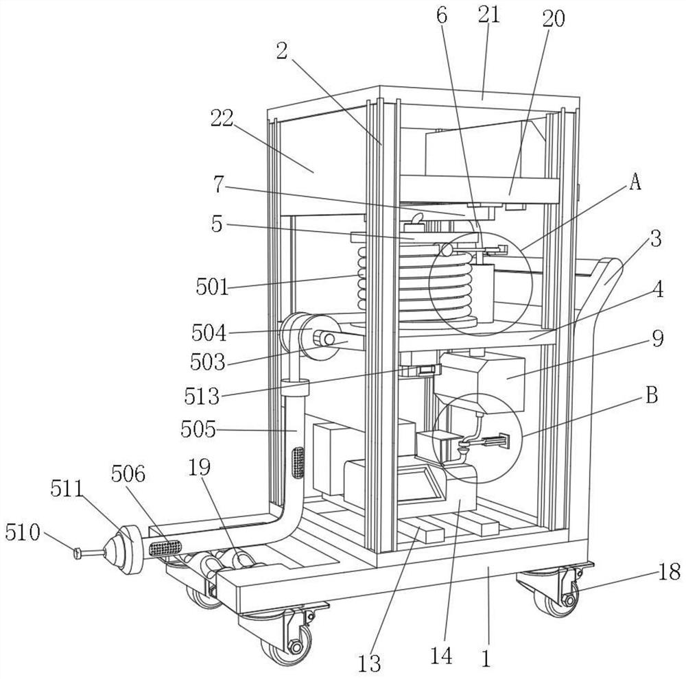 Underground water sampling and detecting integrated mobile equipment