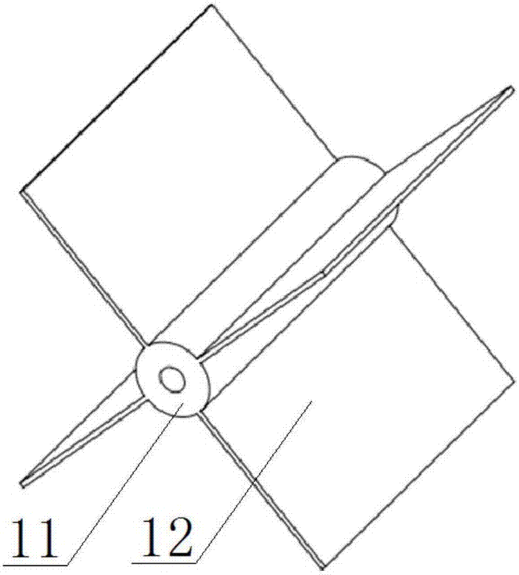 Pesticide application device suitable for putting of unmanned aerial vehicle and pesticide bag matched with same in use