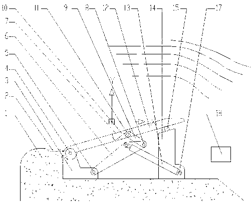 Full-open type hydraulic control flap gate and using method thereof