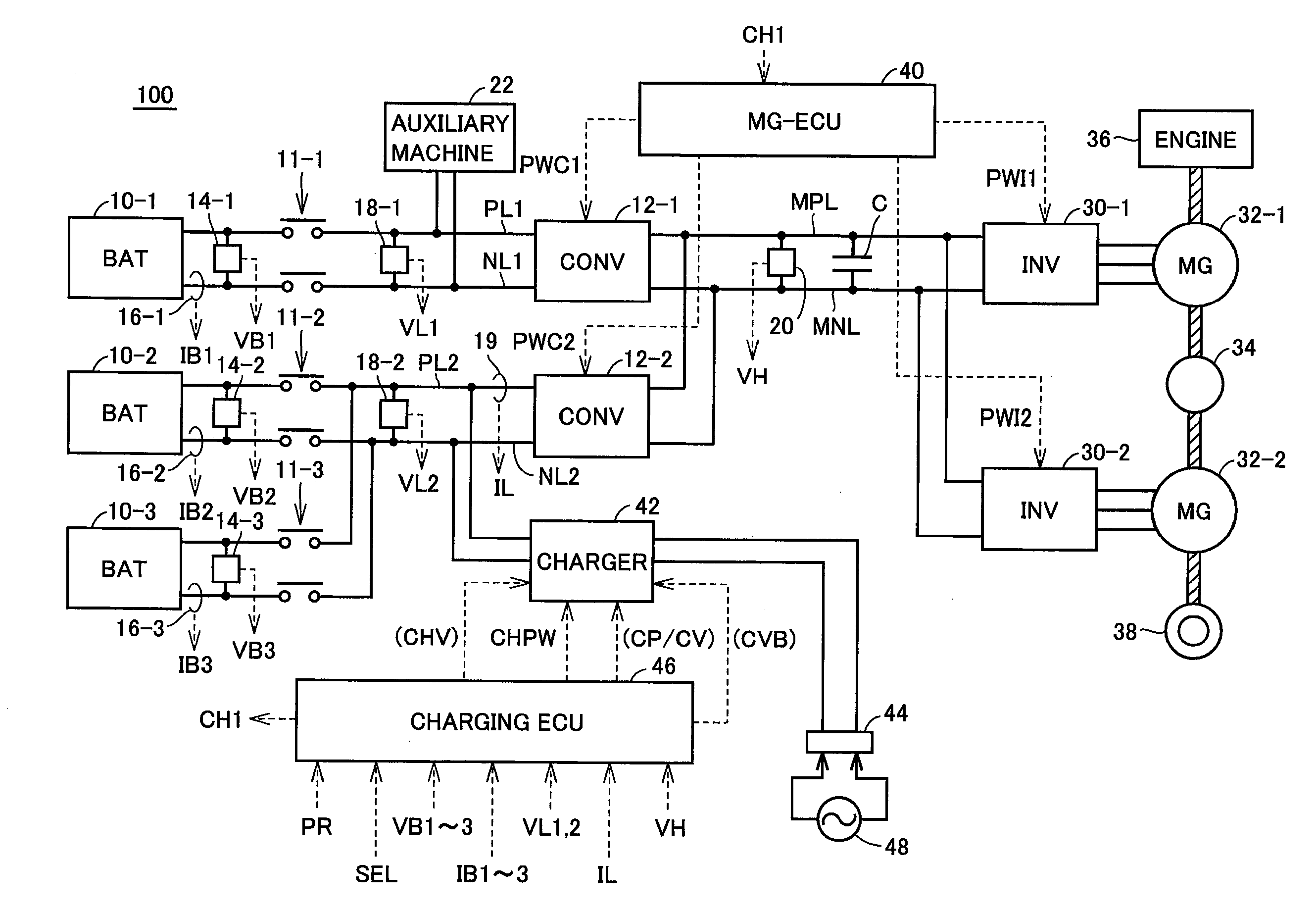 Vehicular charging system