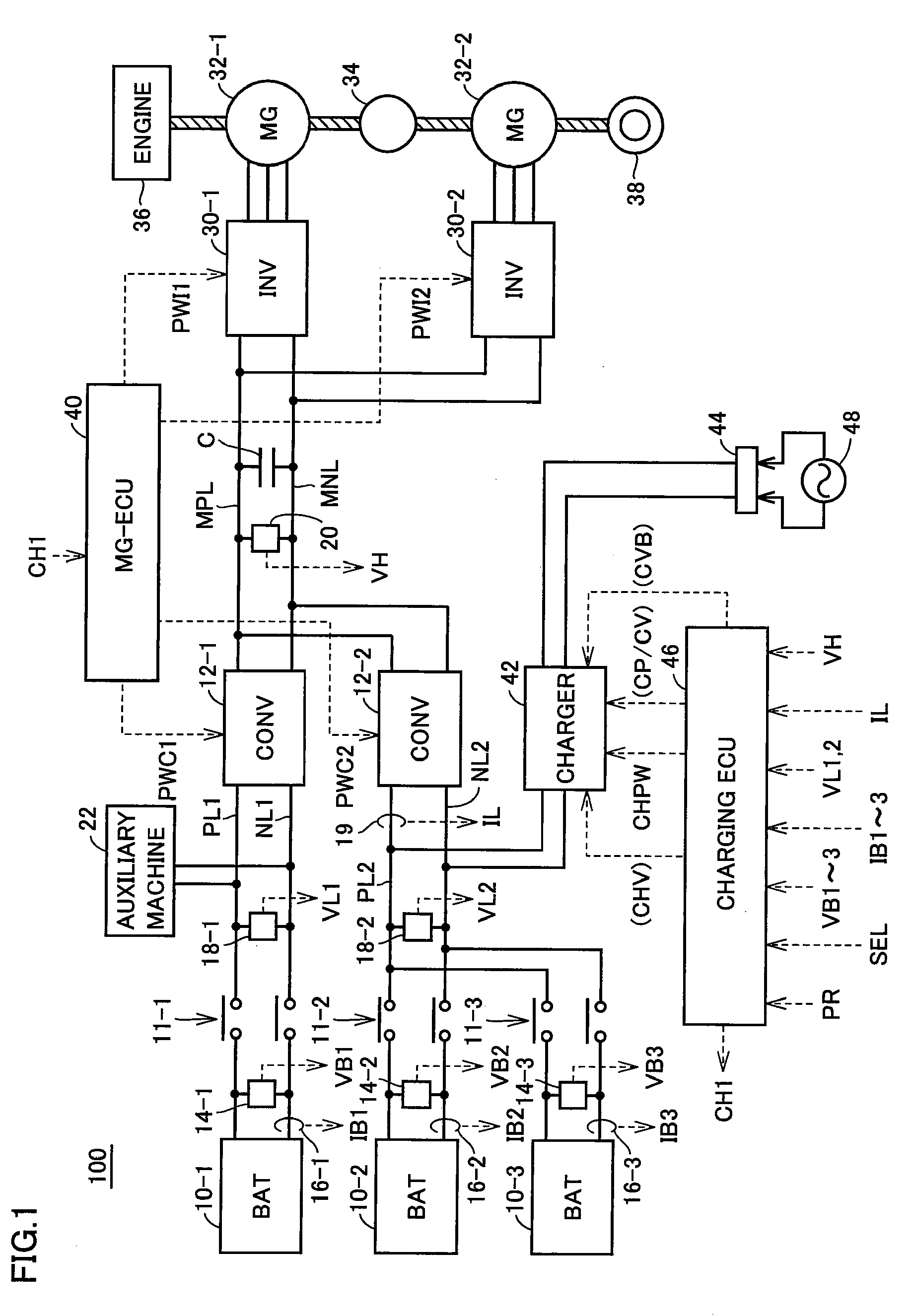 Vehicular charging system