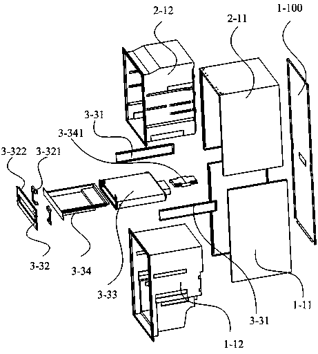 Bottom ventilated insulation cabinet and refrigeration equipment