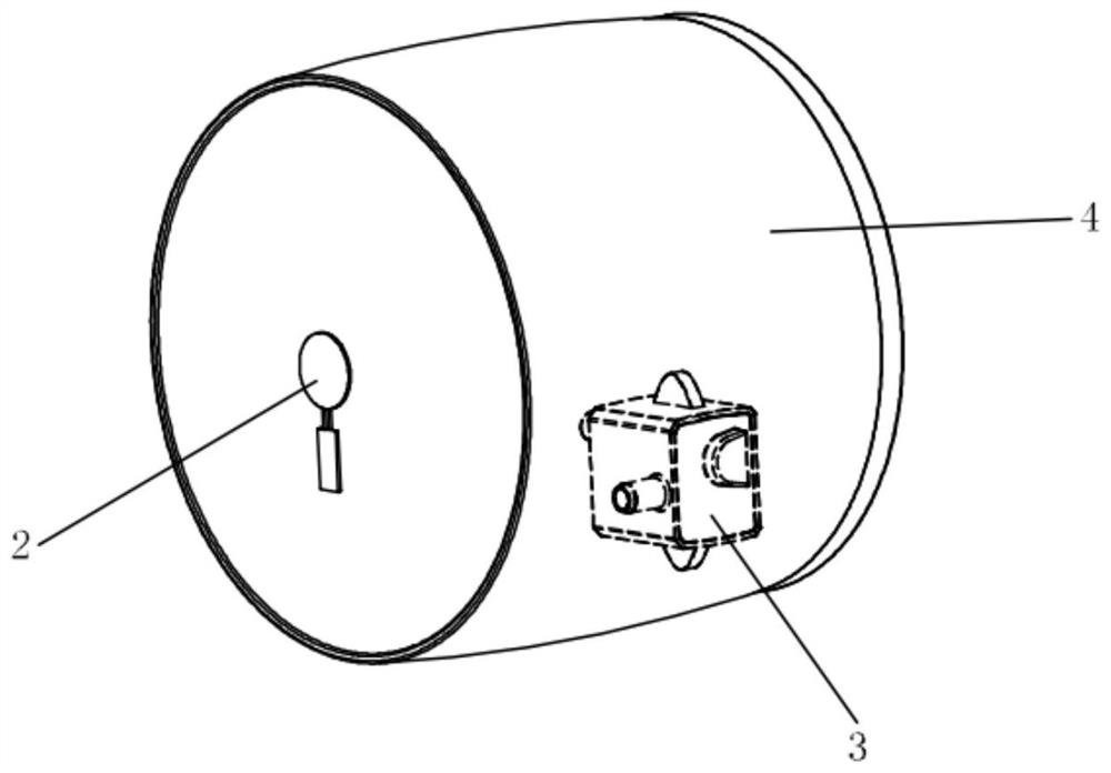 Water pump powered through wireless induction