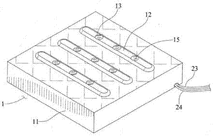 Blind guiding brick capable of making sounds