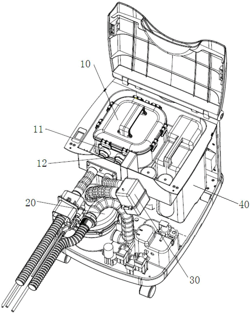 A kind of automatic processing method of urine and urine