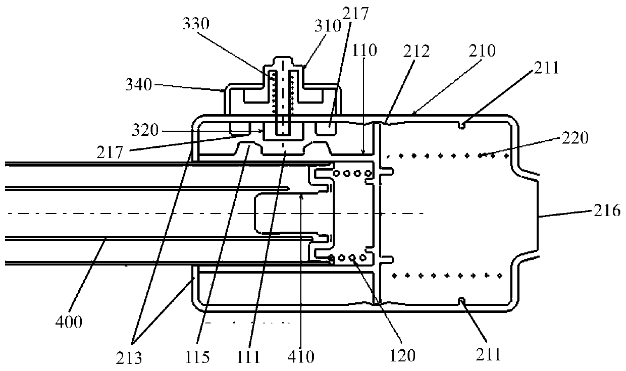 Shielding curtain structure for vehicle and vehicle