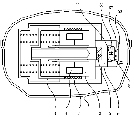 Linear compressor and position detection method