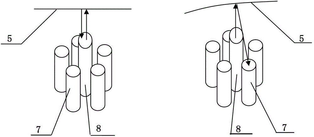 Dual anti-collision system with bionic positioning and tactile perception functions