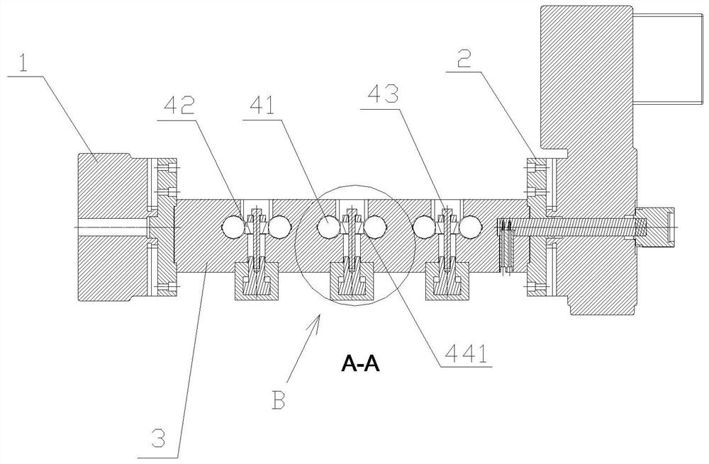 Automatic clamp tool assembly for steering knuckle master pin machining