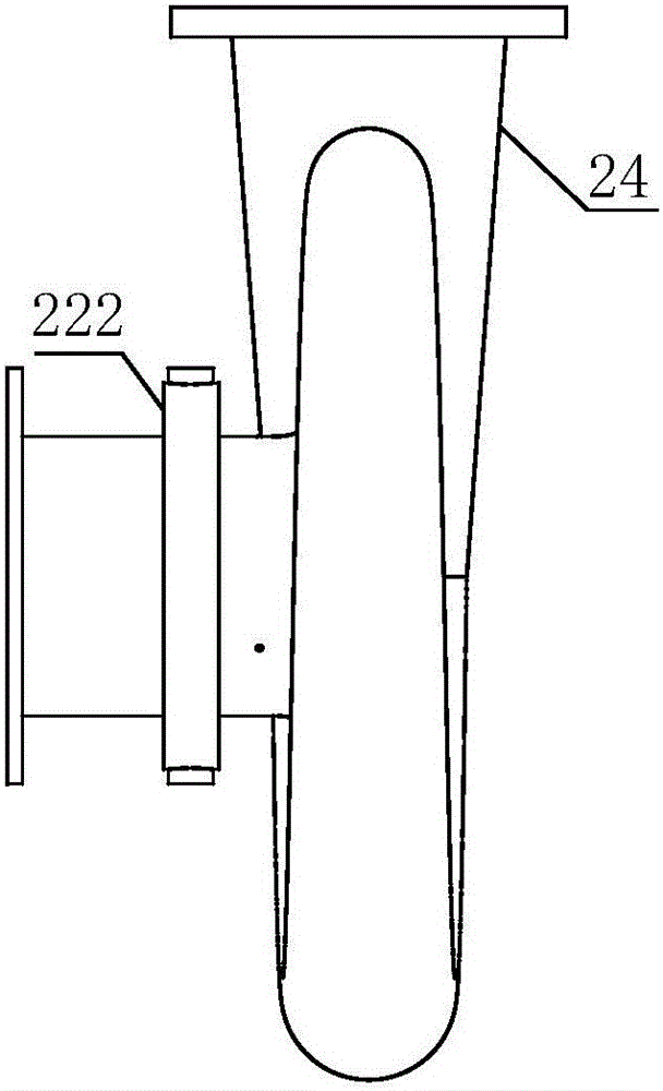 System for suppressing forced vibration of centrifugal impeller and control method for system