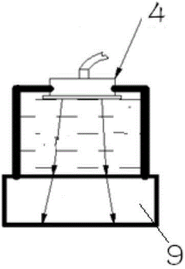 Adaptive curvature seal coupling wedge applied to ultrasonic phased array probe