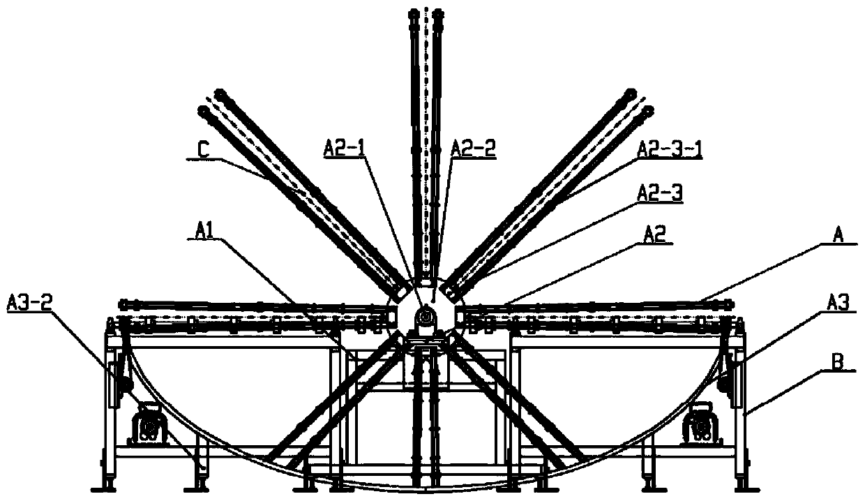 Telescopic cantilever and telescopic cantilever type plate turnover machine comprising same