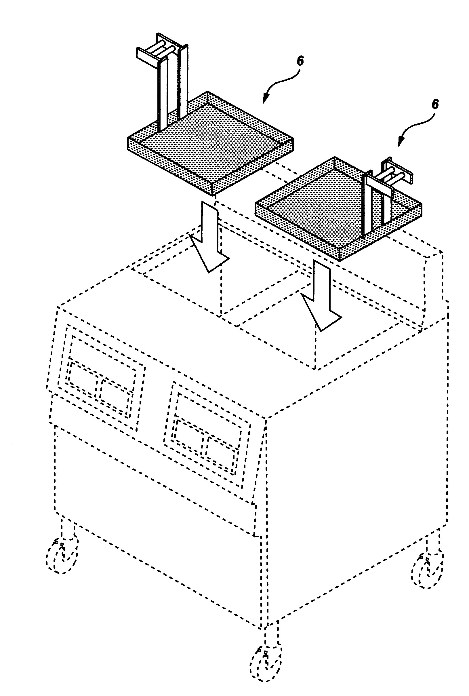 Screen for deep fat fryers