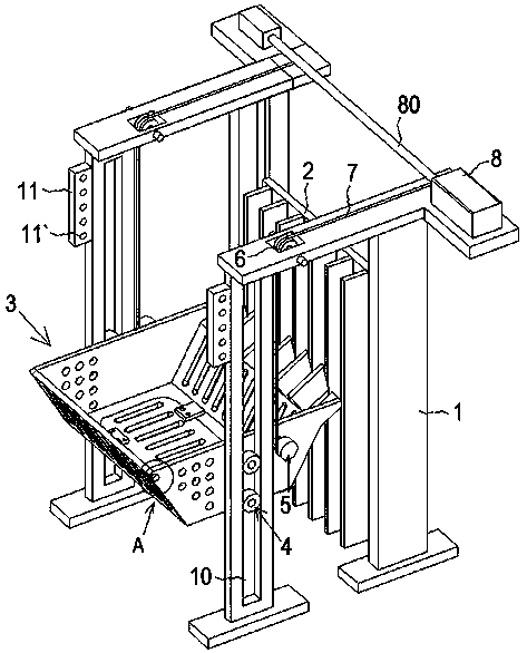 Simple trash remover for trash rack