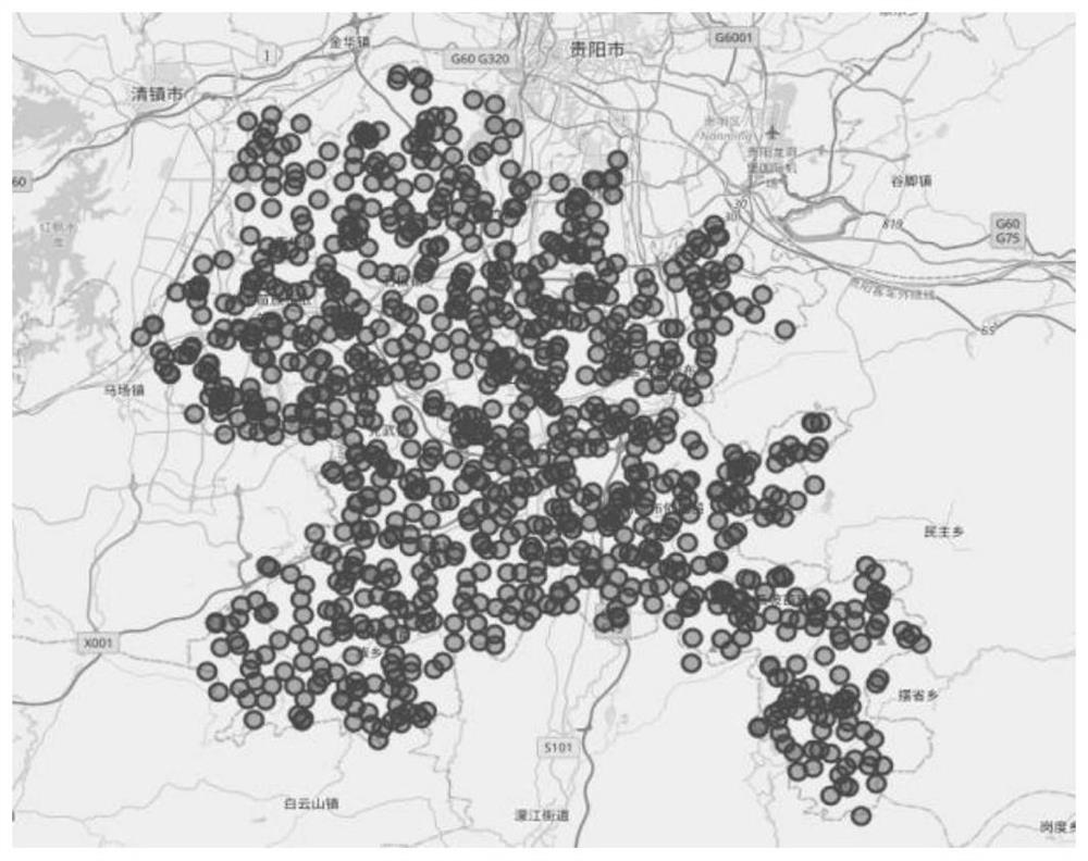 An adaptive clustering method for trajectory data parameters