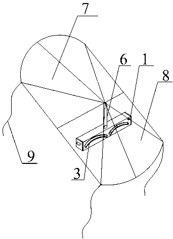 Multifunctional automobile sunshade umbrella and application method thereof