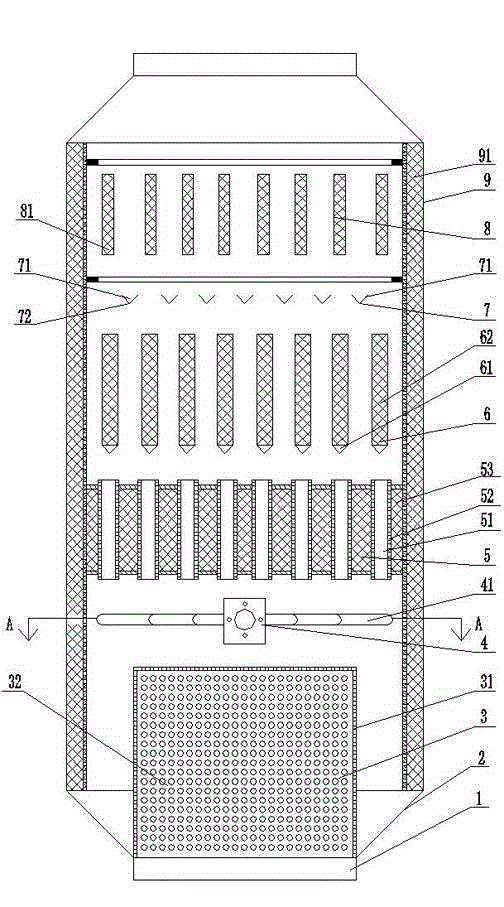 Multifunctional composite pipe silencer