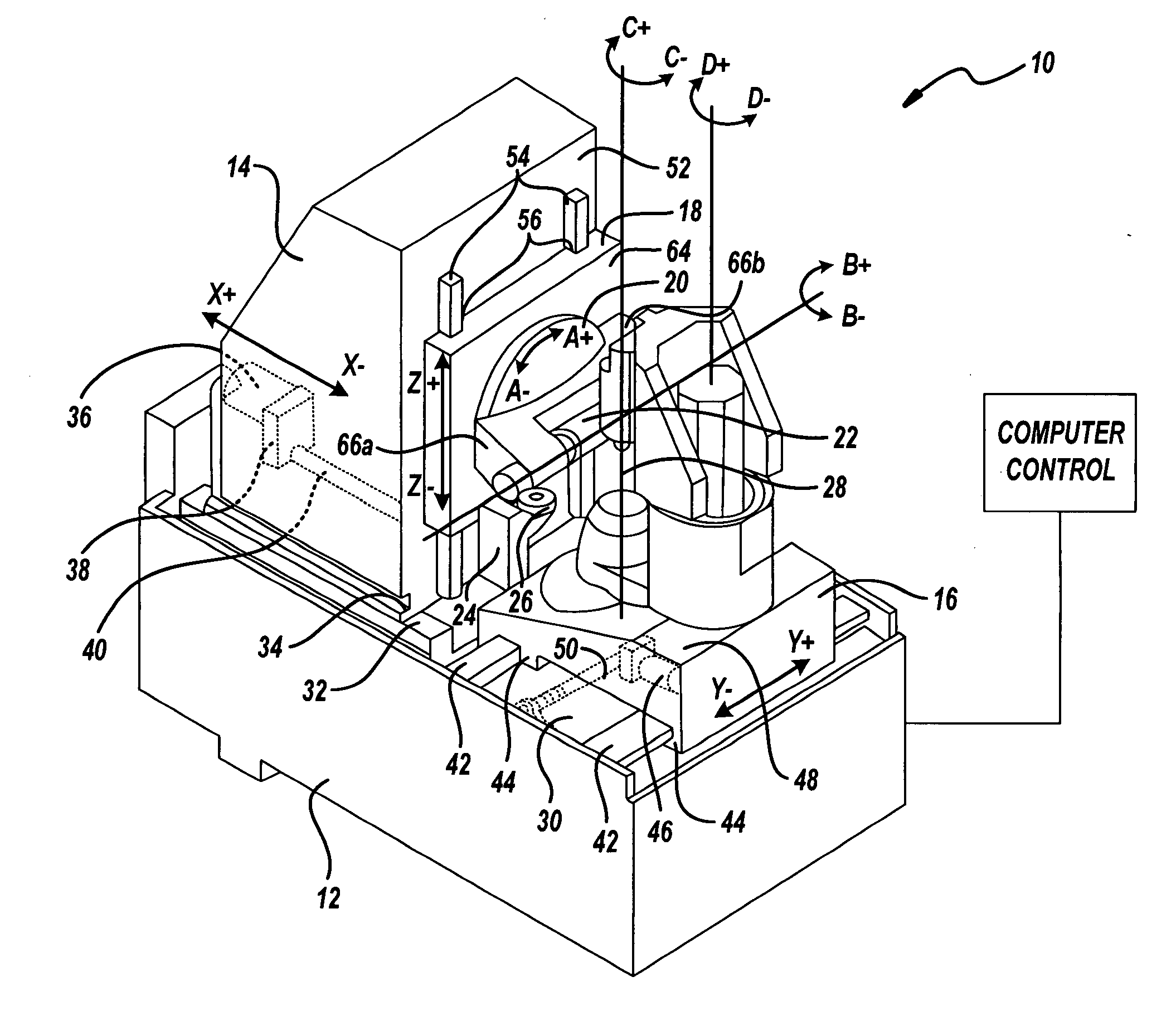 Multiple operation gear manufacturing apparatus with common work axis