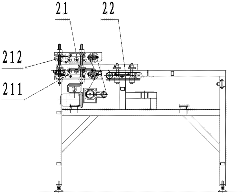 A fully automatic columnar material counting and packing system