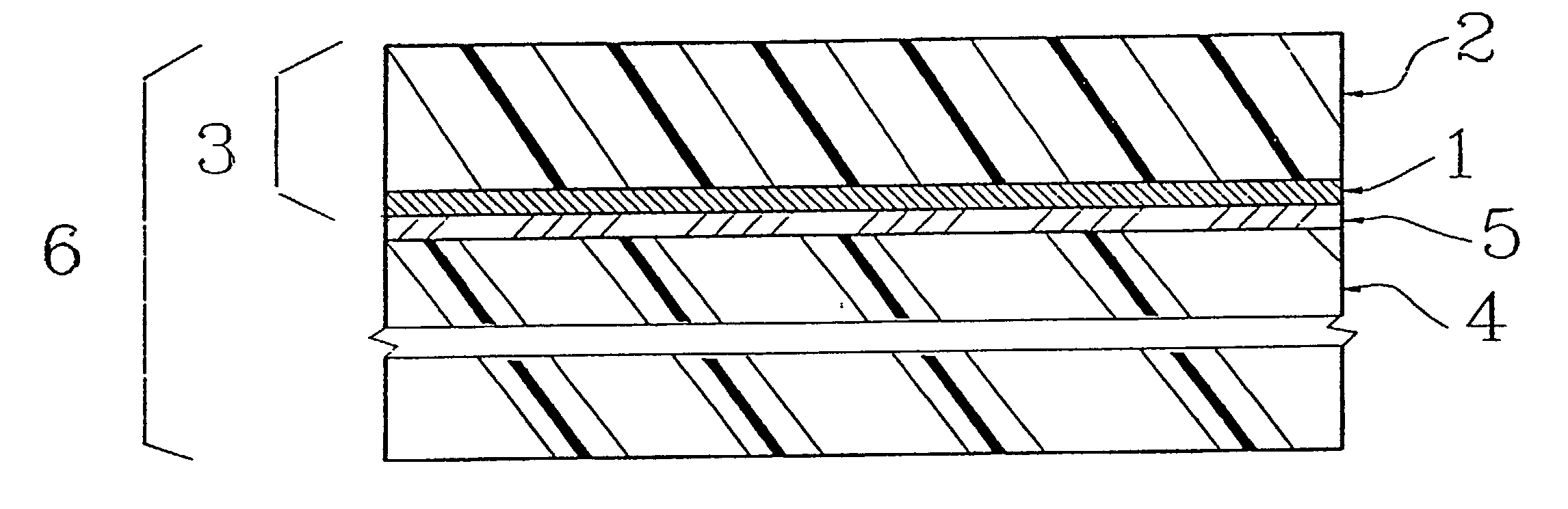 Metallized heat resistant material with thermal barrier