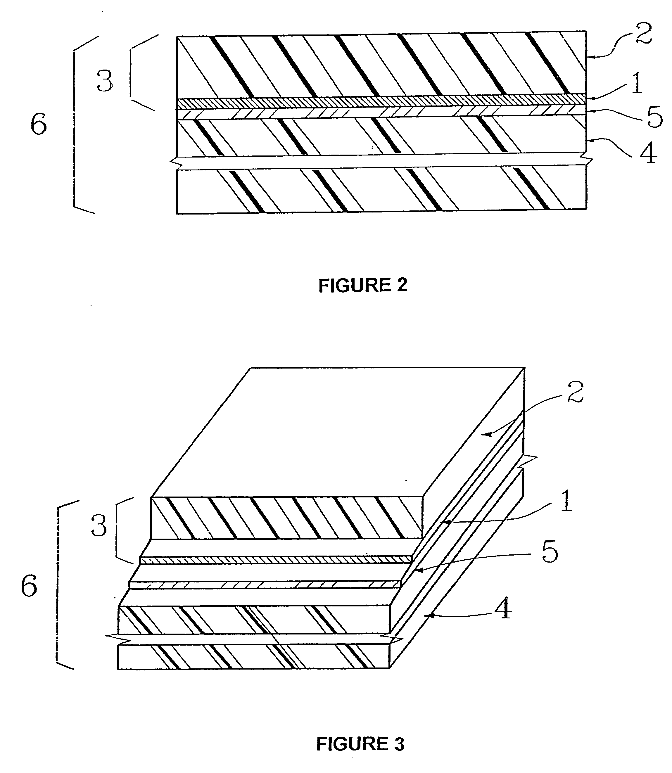 Metallized heat resistant material with thermal barrier