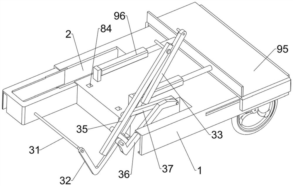 Support structure for building engineering construction and assembled dust falling equipment