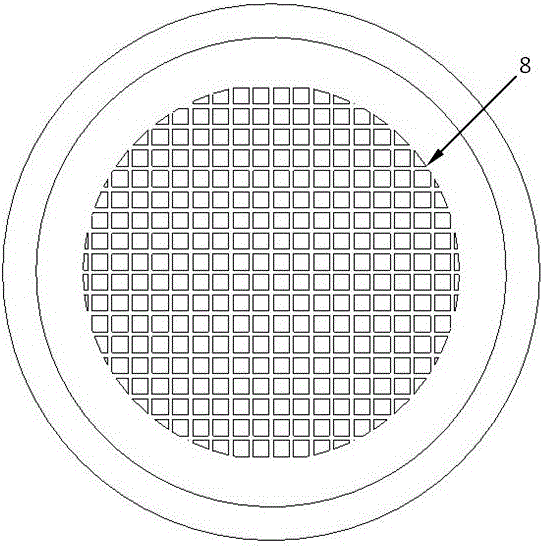 Mesh electrode diamond X-ray measuring device