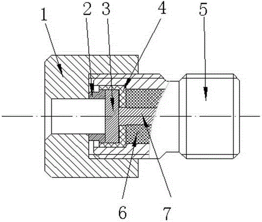 Mesh electrode diamond X-ray measuring device