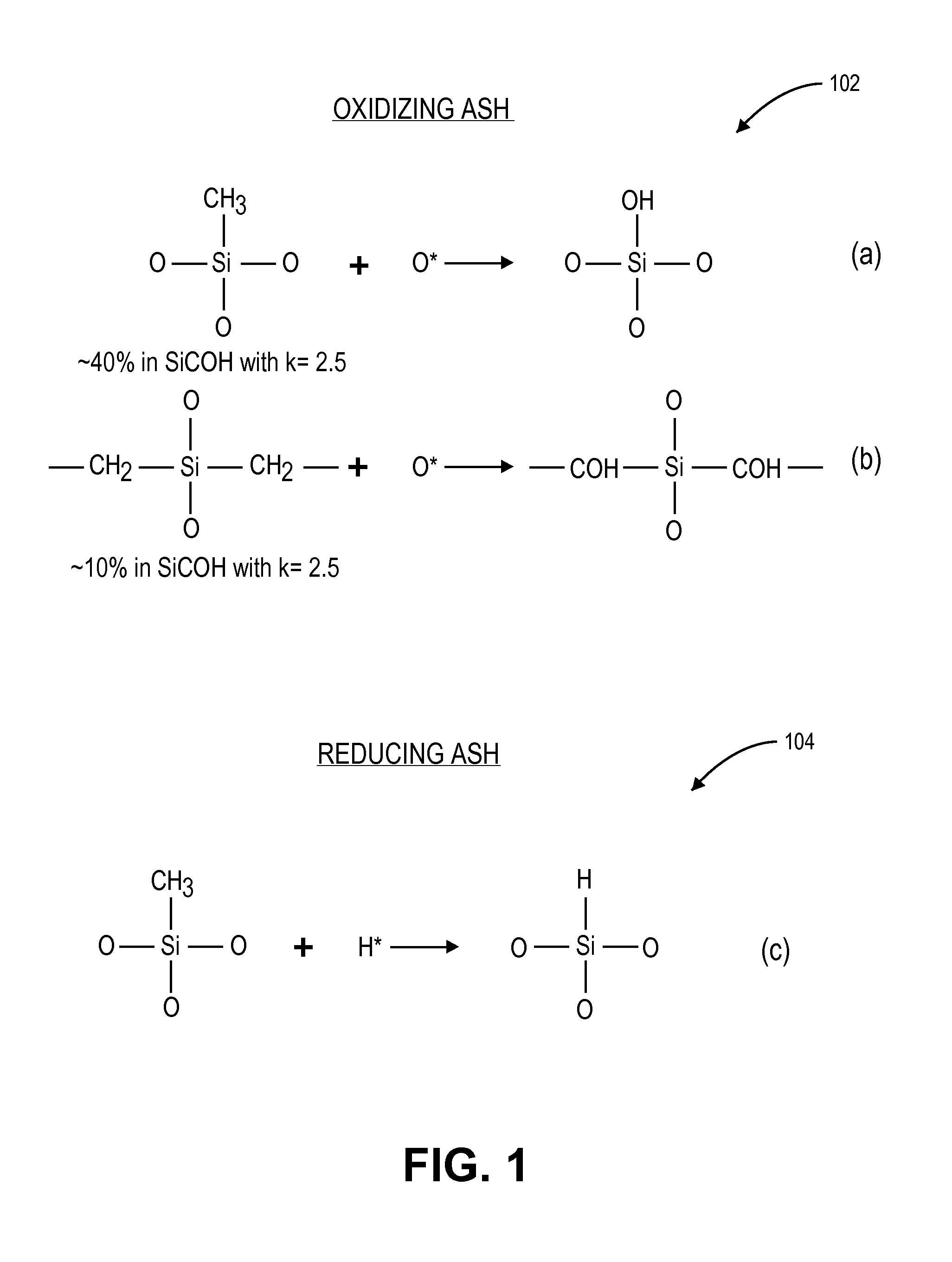 Method of patterning a low-k dielectric film