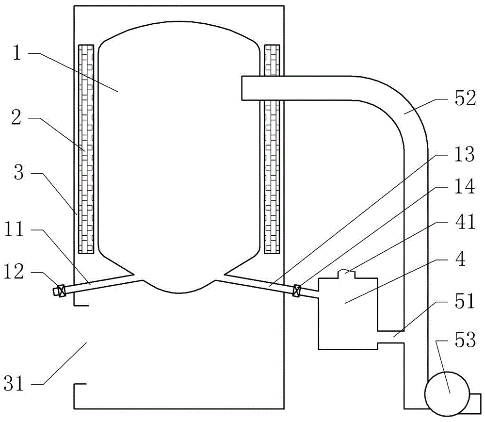 Plastic particle mixing cooler