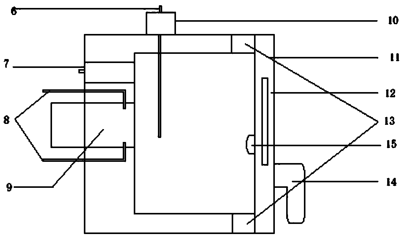 High and low temperature testing apparatus for mechanical test