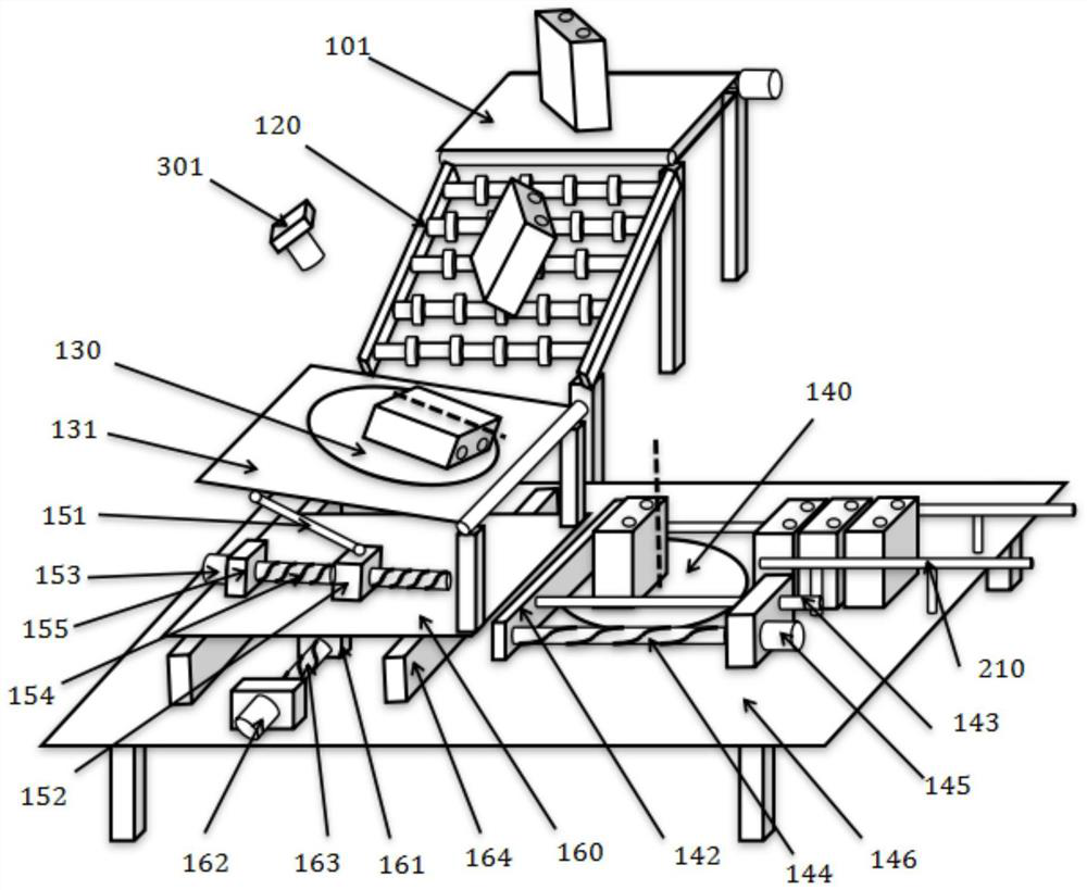 Lead-acid storage battery posture placing and discharging device