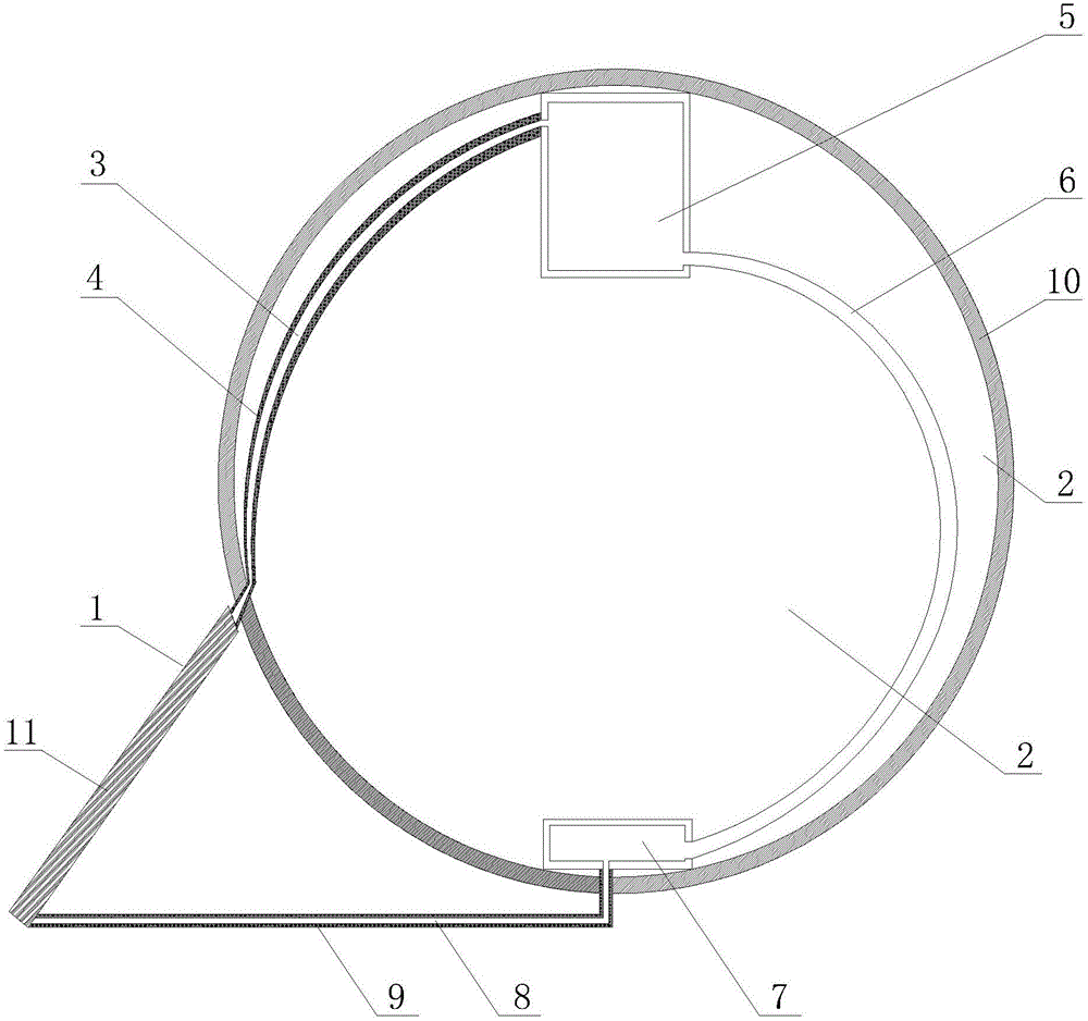 An above-ground solar biogas digester that can realize the natural circulation of the hot water system