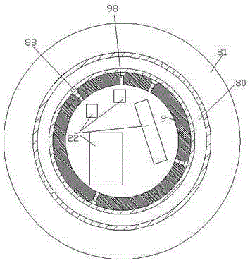 Mounting component of electric switch for power distribution cabinet