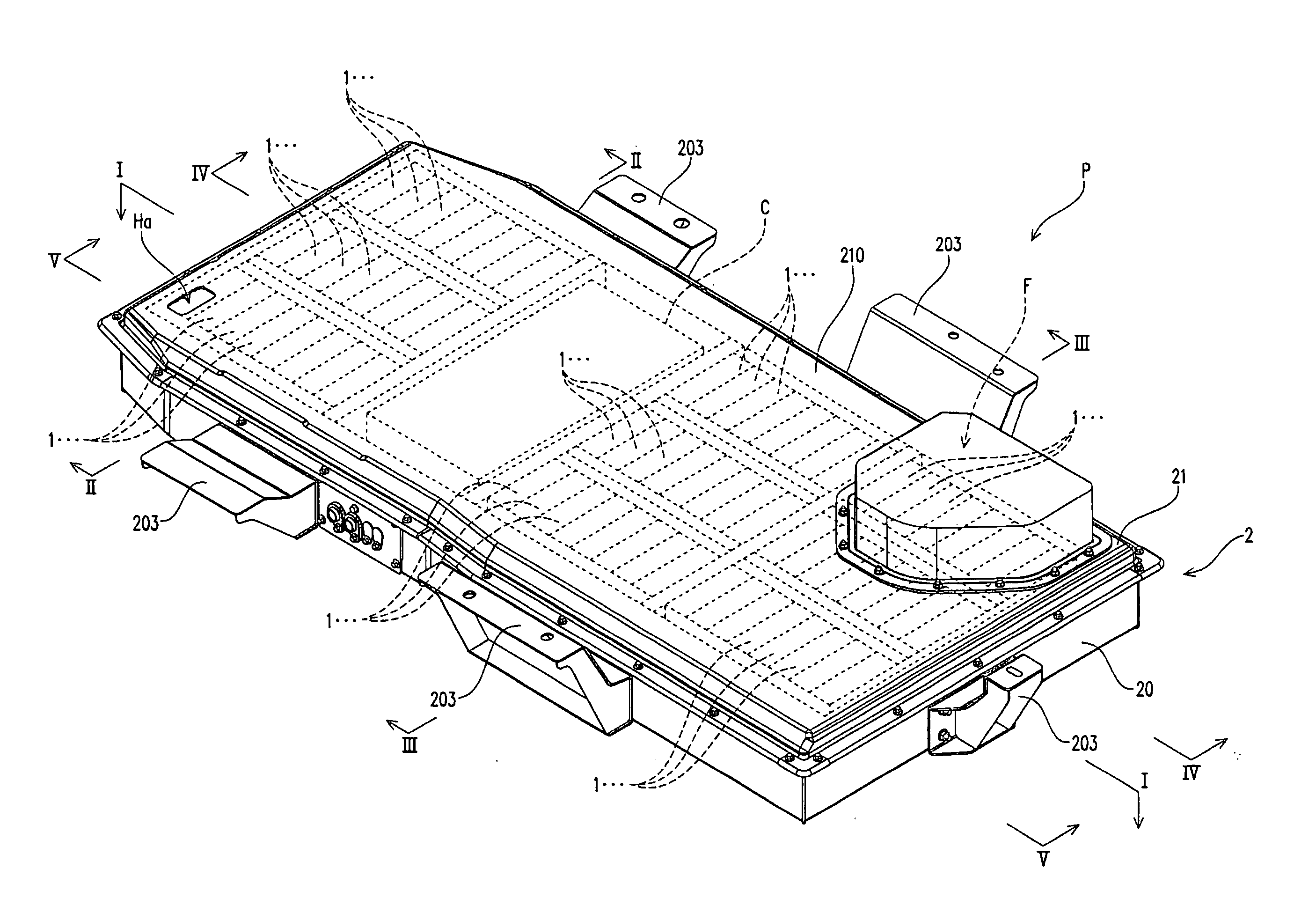 Battery pack and electrically powered vehicle including the battery pack