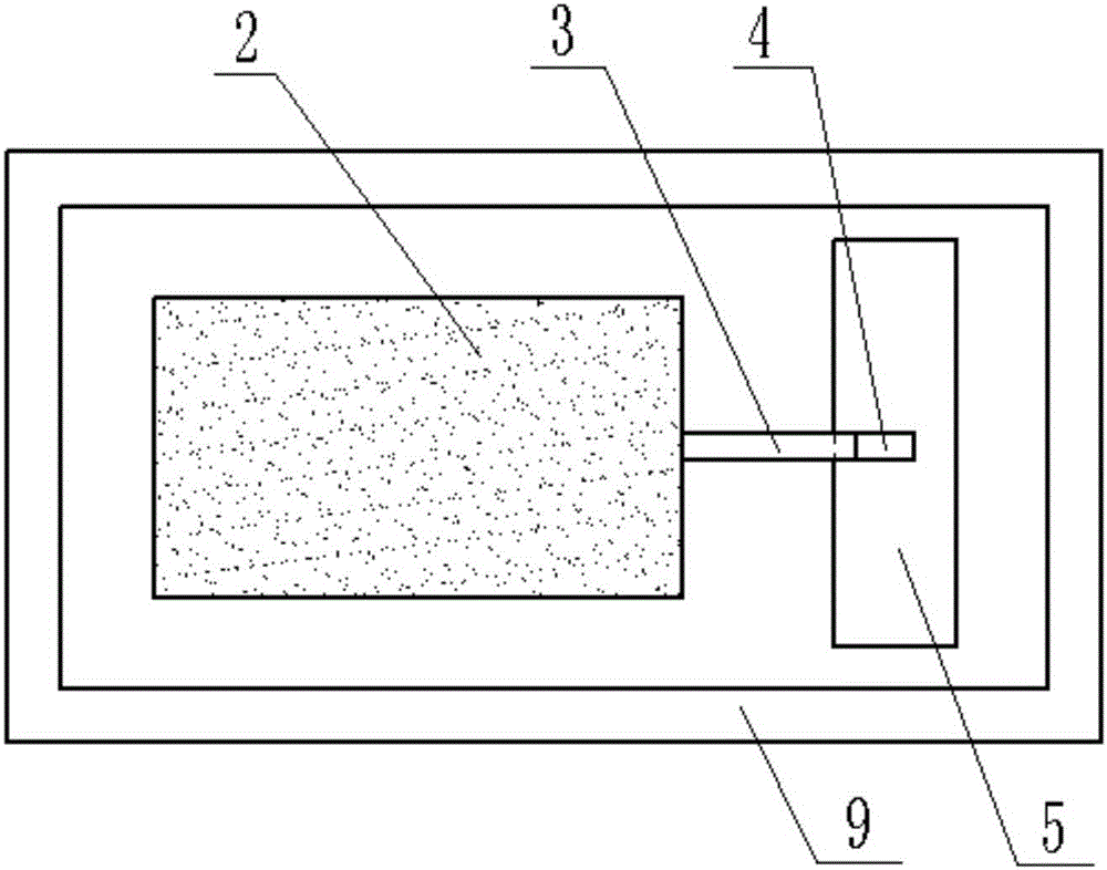 Hermetically-sealed solid electrolyte tantalum capacitor packaged through ceramic