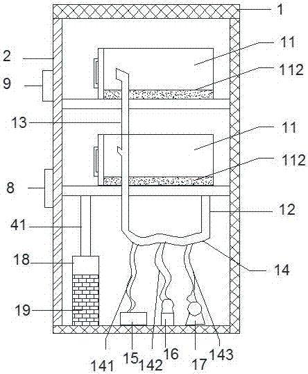 Temperature control and humidity control fresh-keeping cabinet