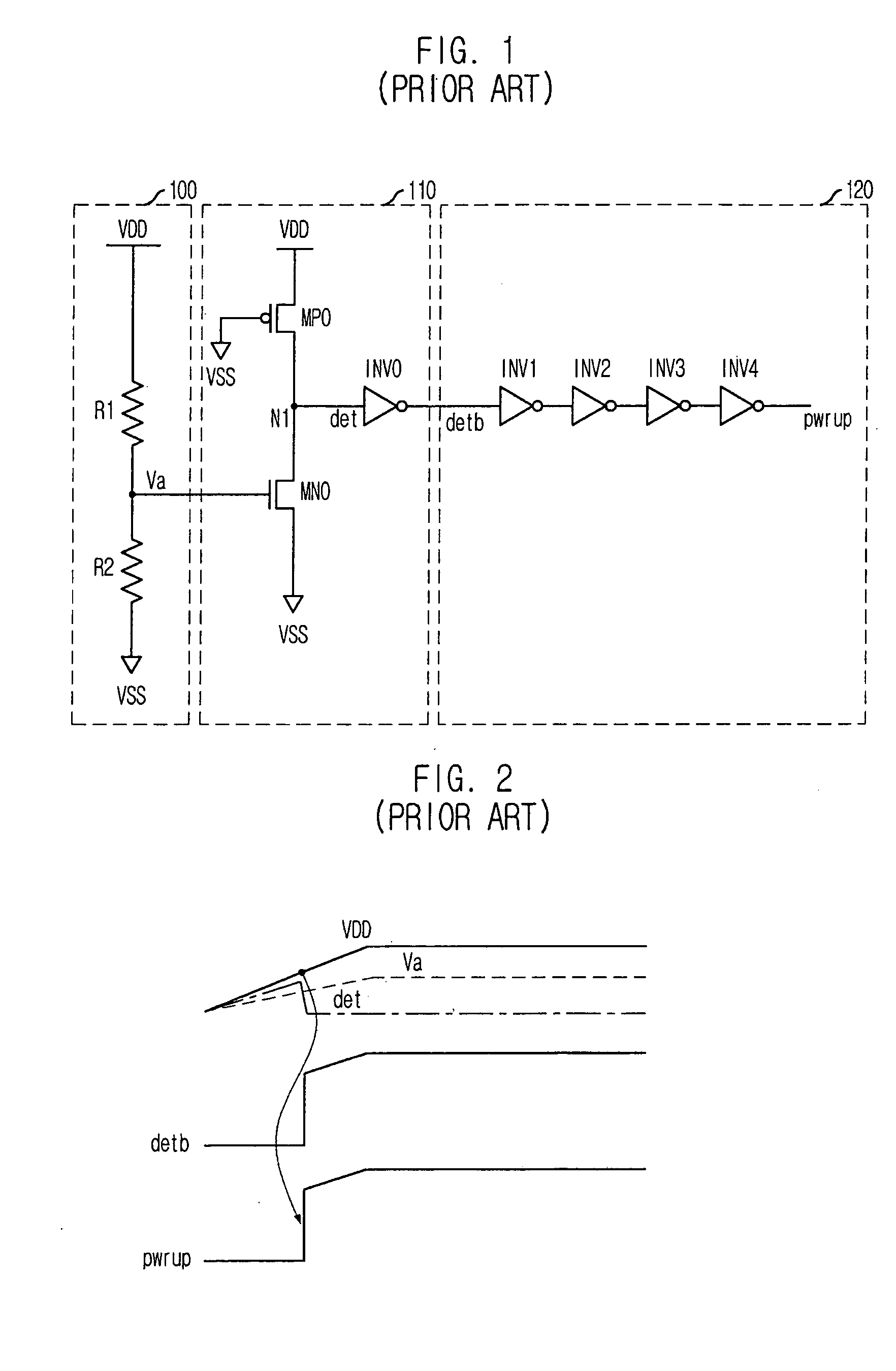 Power-up circuit semiconductor memory device