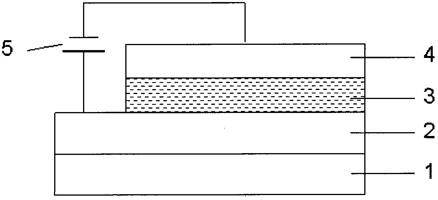 White-light organic electroluminescent device and preparation method thereof